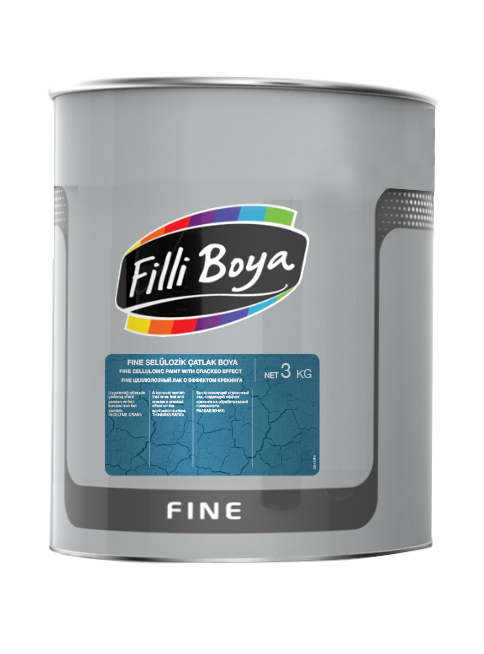 FINE НЦ КРАСКА С ЭФФЕКТОМ ТРЕЩИНЫ 3кг.