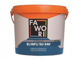 ГИДРОИЗОЛЯЦИОННАЯ КРАСКА С ФИБРОВОЛОКНОМ 20КГ